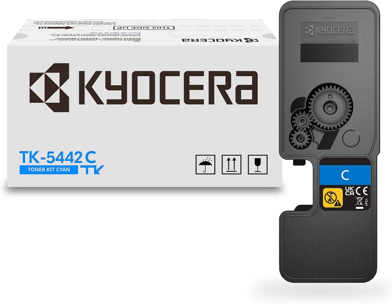 Tóner  KYOCERA 1T0C0ACUS0 - 2400 páginas, Cian Tóner  KYOCERA 1T0C0ACUS0 - 2400 páginas, Cian